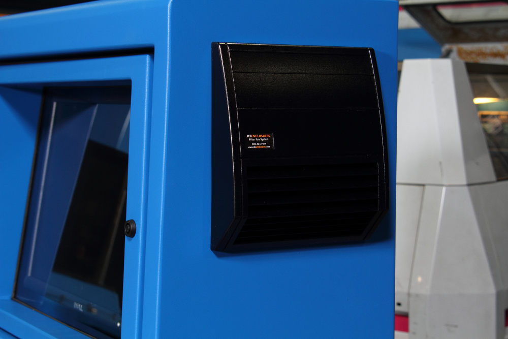IceStation Titan Computer Enclosure with Filtered Fan System