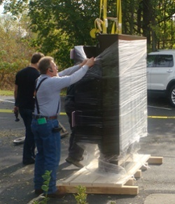 dunkin donuts installation viewstation itsenclosures unpacking digital menu board