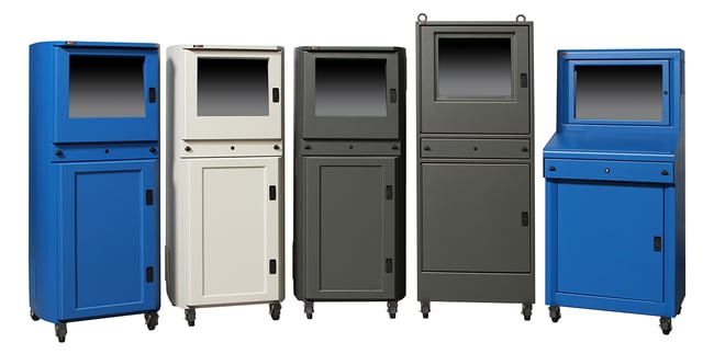 IceStation Stand-Up Computer Enclosures by ITSENCLOSURES